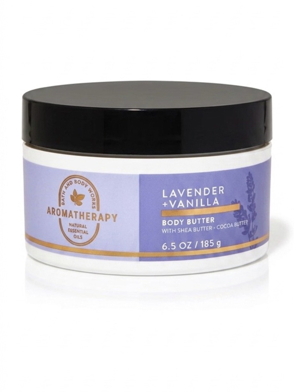 Bath & Body Works Aromatherapy Lavender + Vanilla Body Butter 6.5 oz New